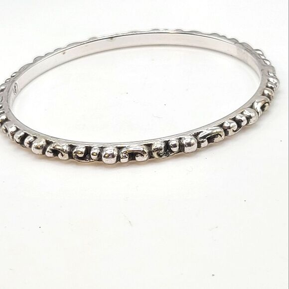 Brighton Bangle Bracelet, Silver Toned - Picture 3 of 5